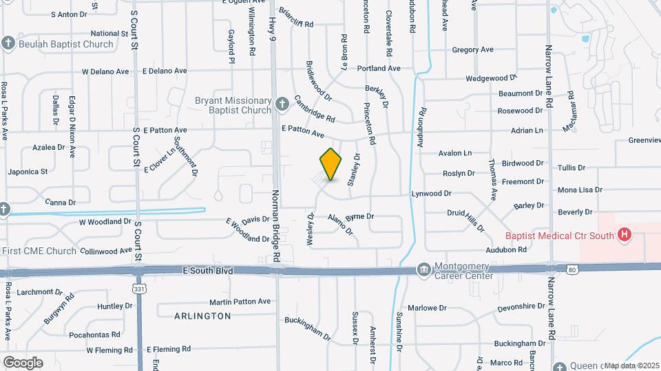3751 Wesley Dr Map and Location Details