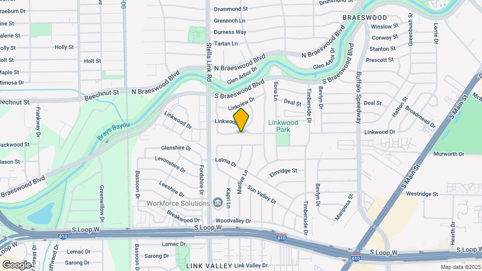 3807 Linklea Dr Map and Location Details