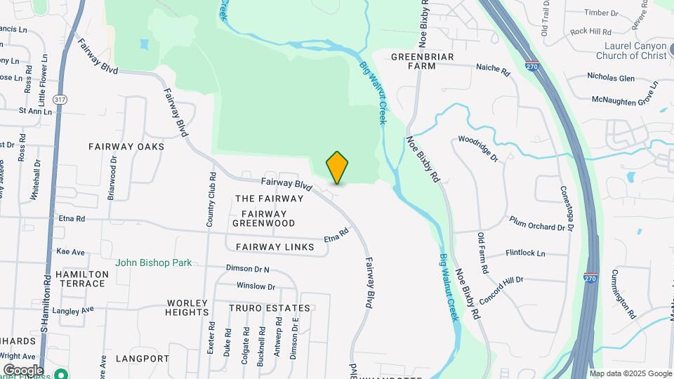 714 Fairway Blvd Map and Location Details