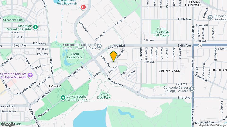 The Allyson Townhomes Map and Location Details