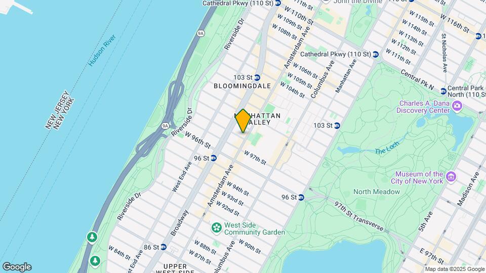 782 Amsterdam Ave Map and Location Details