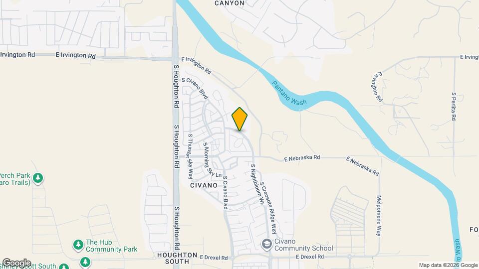 5218 S Nightbloom Way Map and Location Details