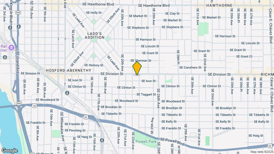 2511-2515 SE 23rd Ave Mapa y Detalles de la Ubicación