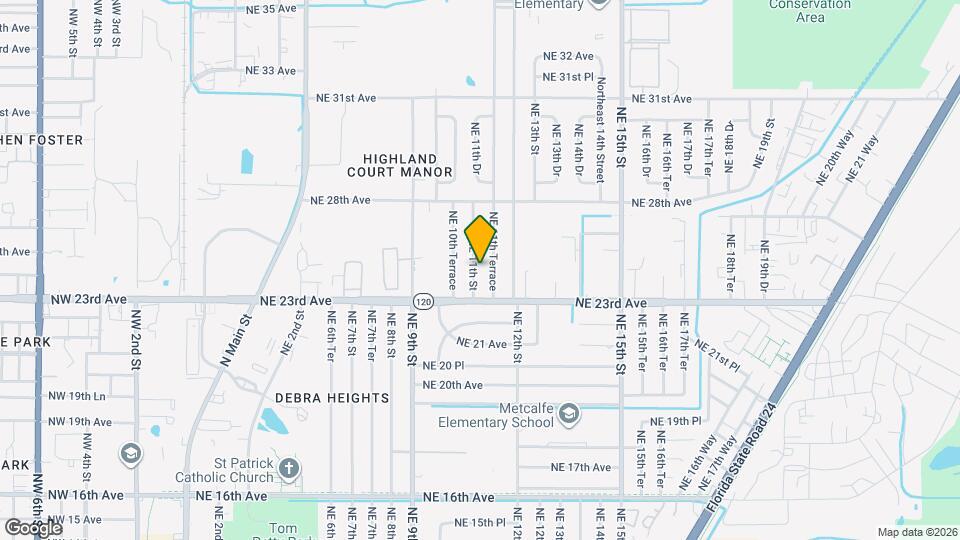 2411 NE 11th St Map and Location Details