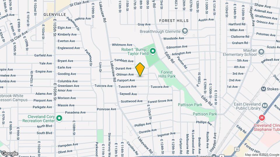 11705 Fairport Ave Map and Location Details