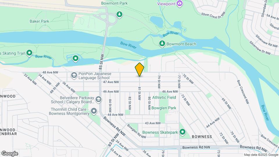 4805-4881 81 St NW Map and Location Details