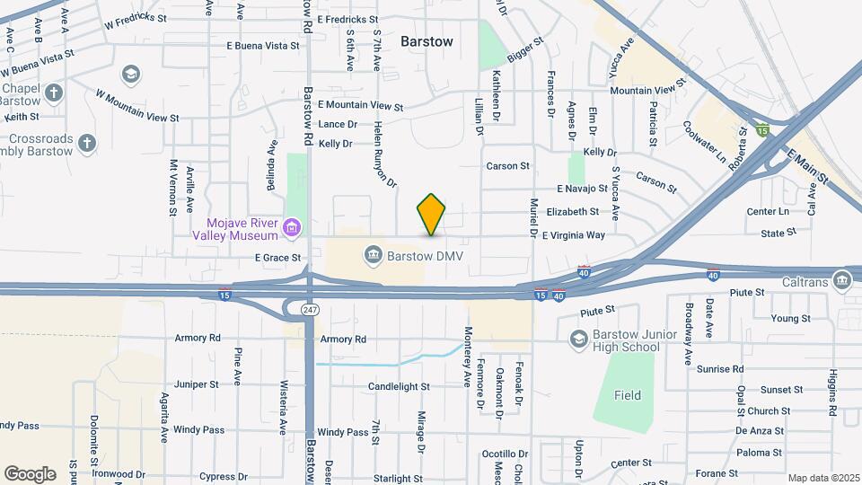 720 E Virginia Way Mapa y Detalles de la Ubicación