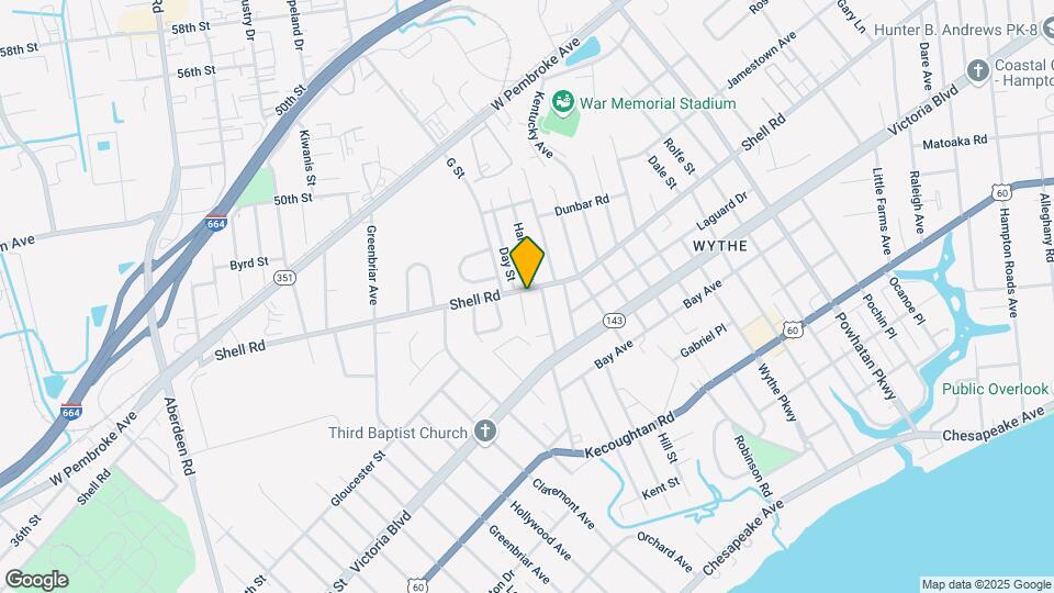 1212 Shell Rd Map and Location Details