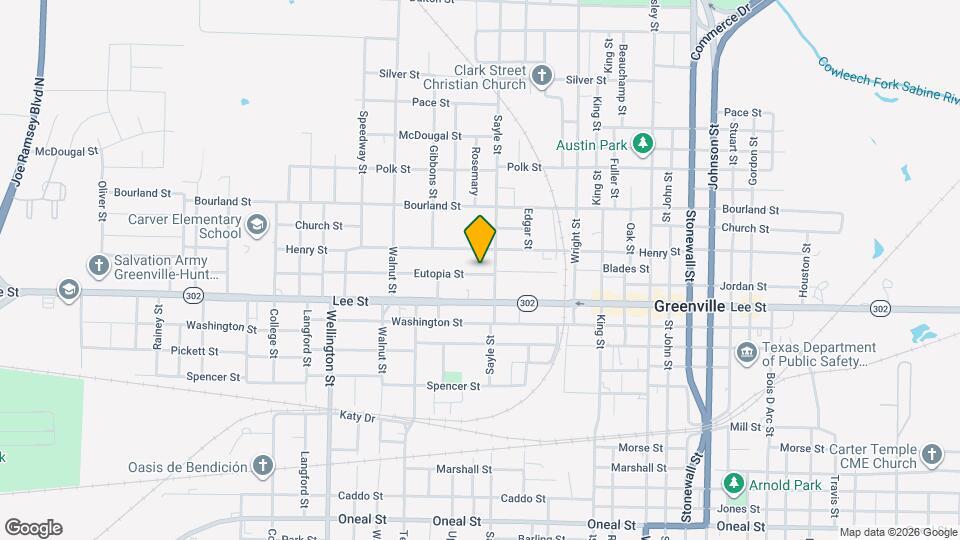 3512 Eutopia St Map and Location Details