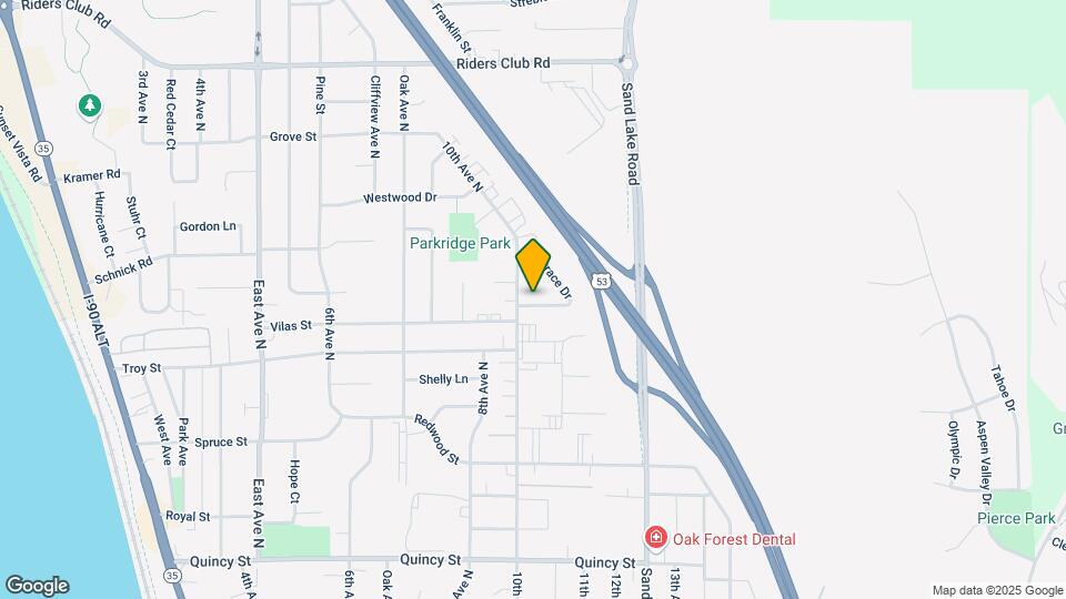 1007 Terrace Dr, Unit 1005 Terrace Drive Map and Location Details
