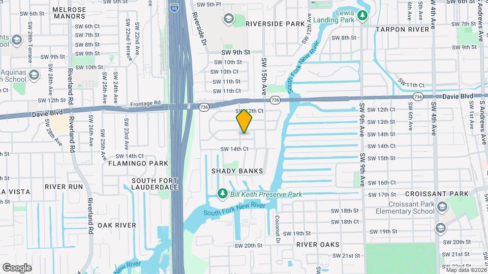 1609 SW 14th St Map and Location Details