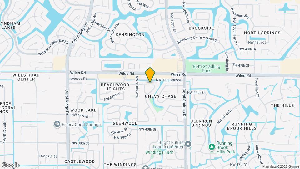 10859 NW 45th St Map and Location Details