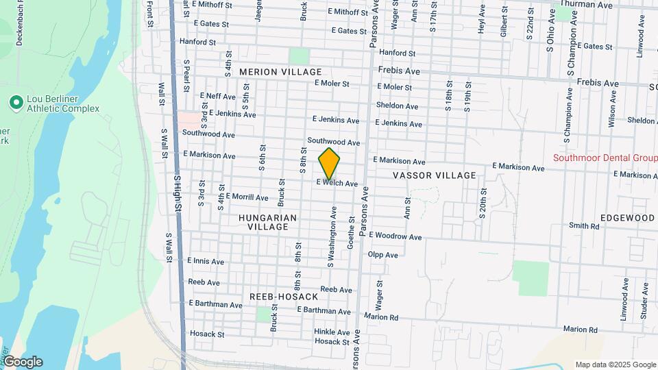 347 E Welch Ave Mapa y Detalles de la Ubicación