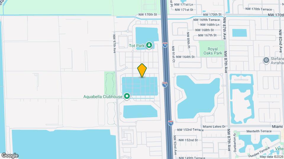 10603 W 34th Ct Map and Location Details