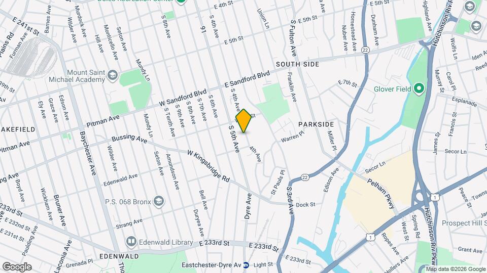 630 S 4th Ave Map and Location Details