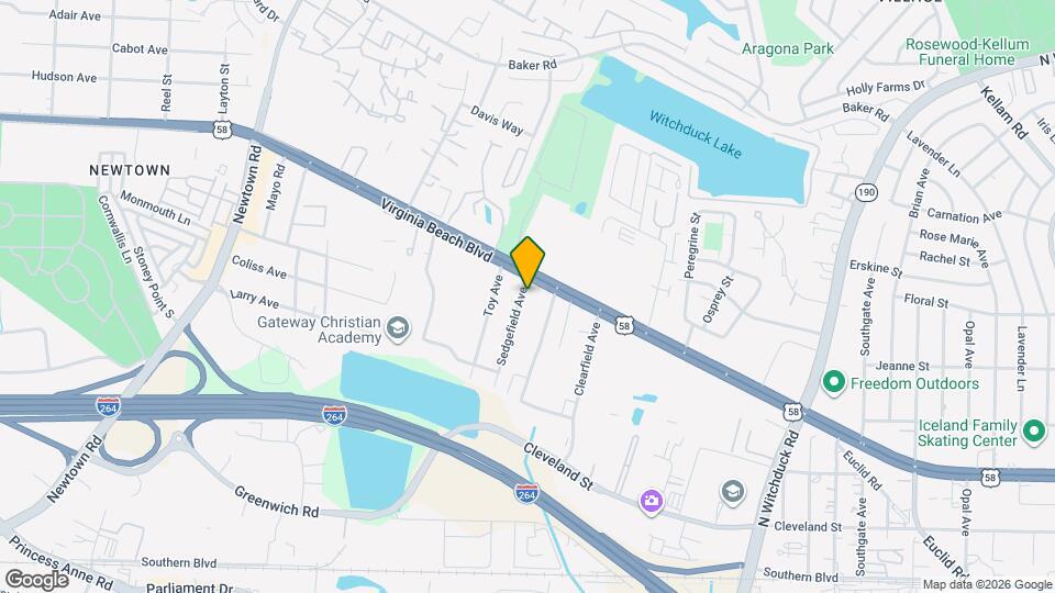 290 Sedgefield Ave Map and Location Details