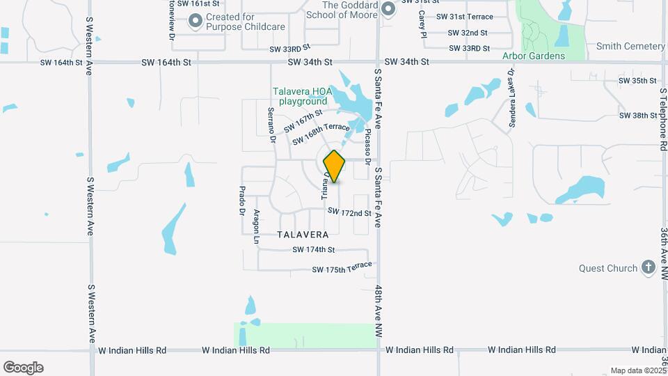 17129 Toledo Dr Map and Location Details