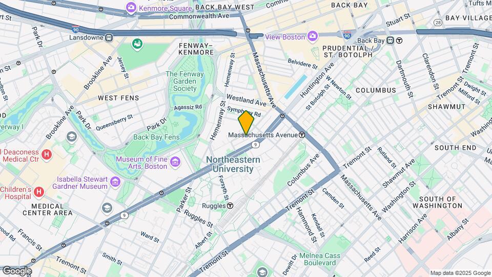 86 Saint Stephen St Map and Location Details