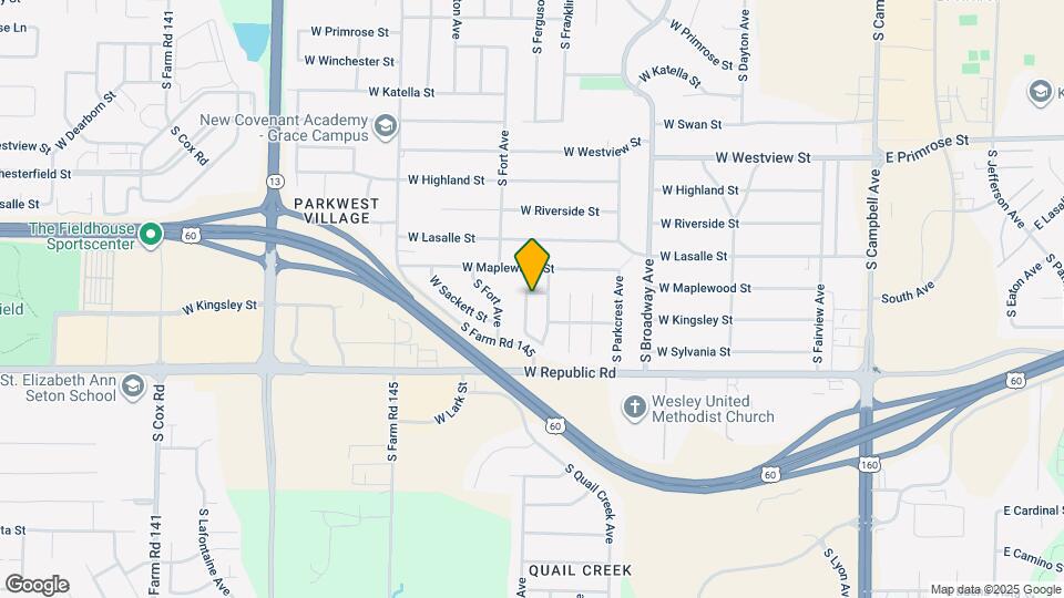4050 S Ferguson Ave Mapa y Detalles de la Ubicación