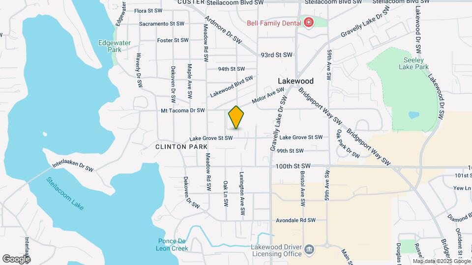 6507 Lake Grove St SW Map and Location Details