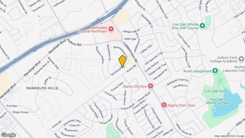 7228 Rimwood St Map and Location Details