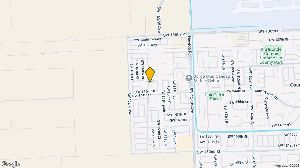 14284 SW 159th Pl Map and Location Details