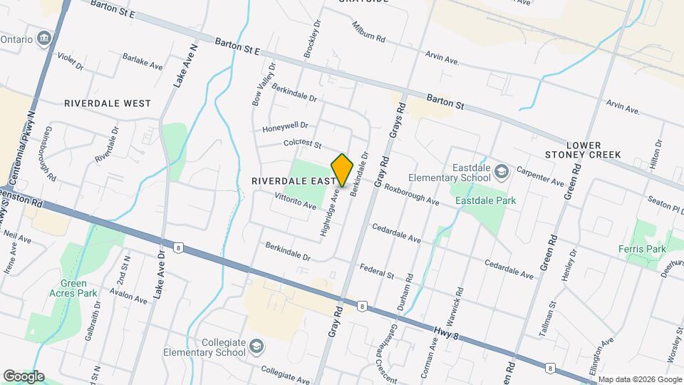 143 Highridge Ave Map and Location Details