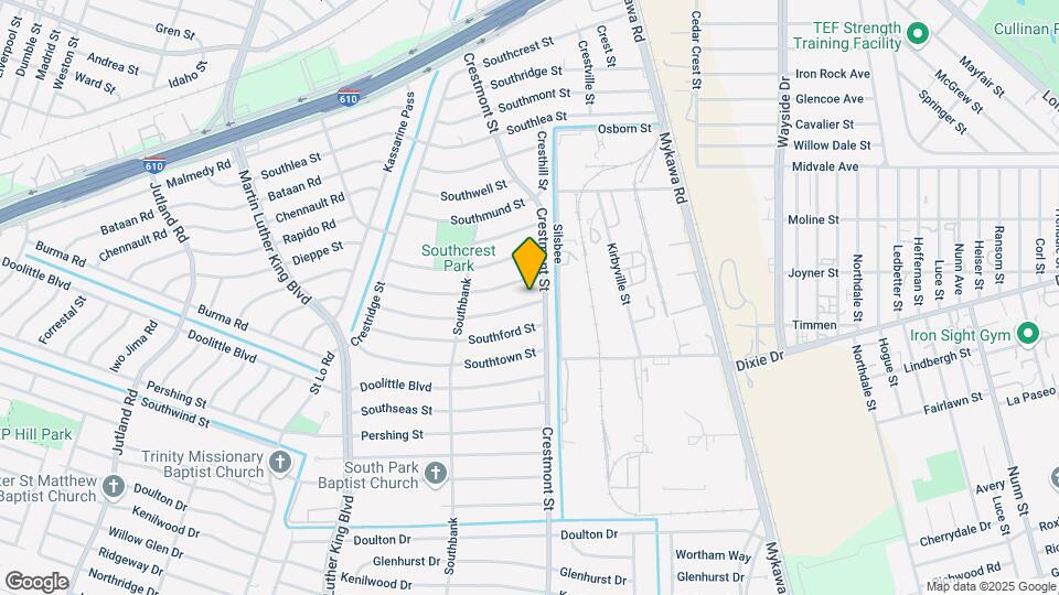5959 Southgood St Map and Location Details