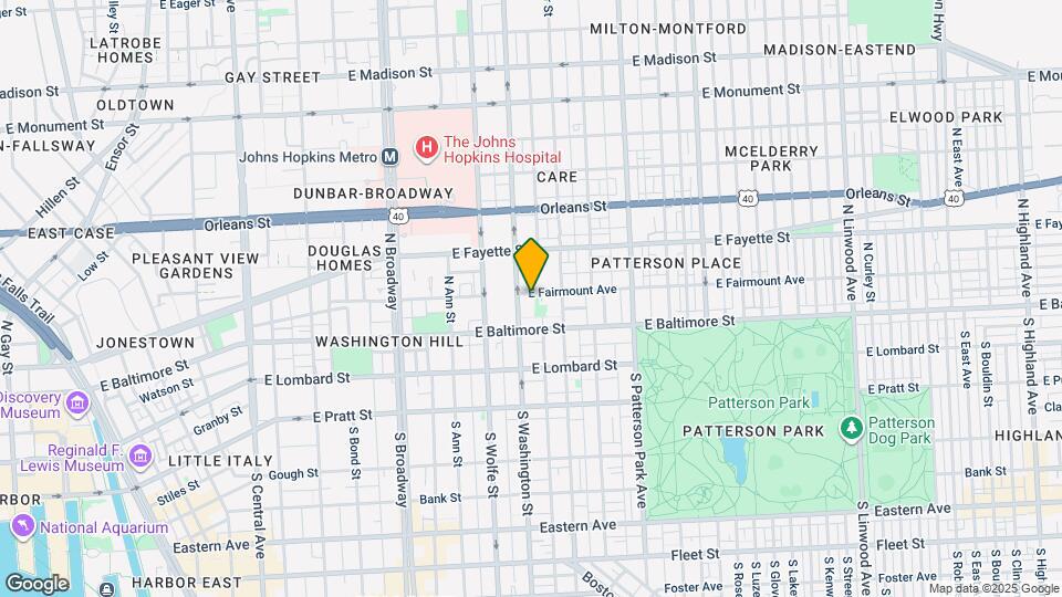 2015 E Fairmount Ave Map and Location Details