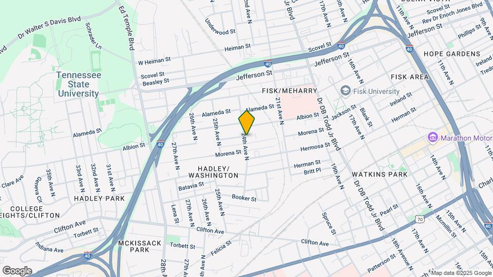 2230 Morena St Map and Location Details
