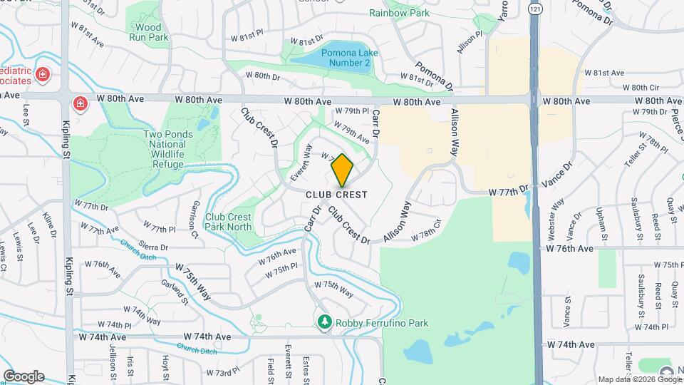 8495 W 78th Cir Mapa y Detalles de la Ubicación