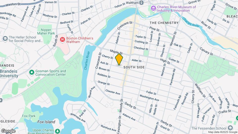 75 Ash St, Unit 75 Map and Location Details