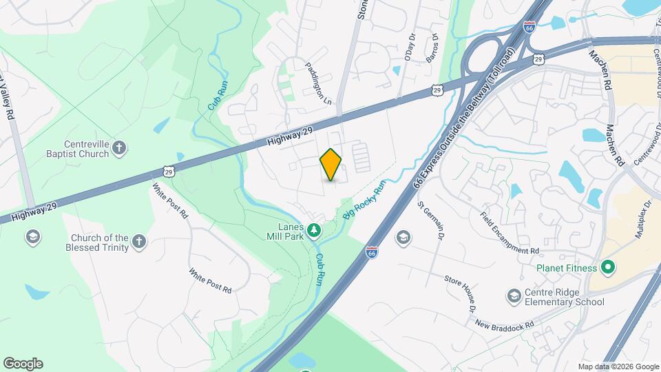 6388 James Harris Way Map and Location Details