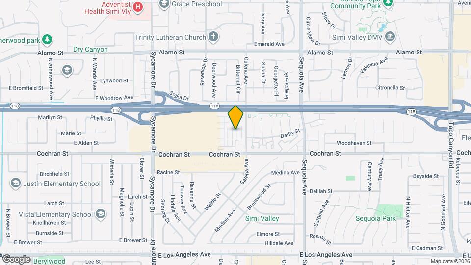 Sycamore Grove Map and Location Details