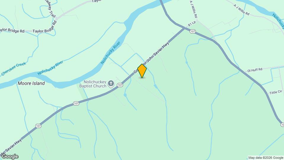 121 Dee Runion Rd Mapa y Detalles de la Ubicación