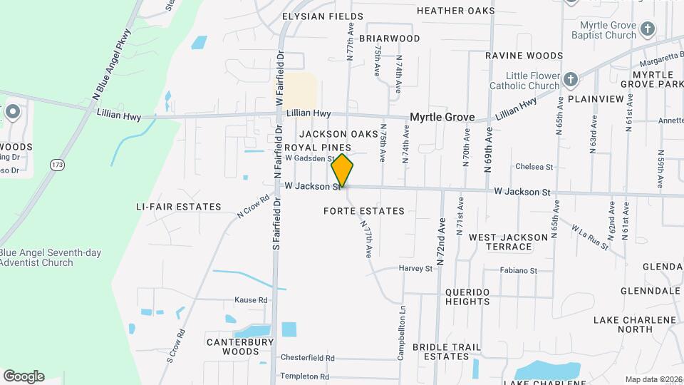 7701 W Jackson St Map and Location Details