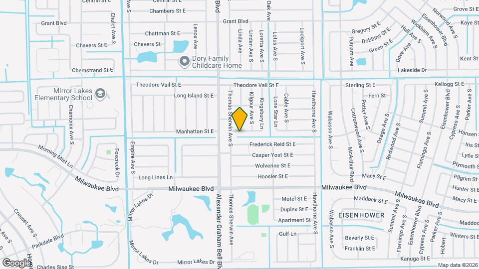 553 Kingsbury Ln Map and Location Details