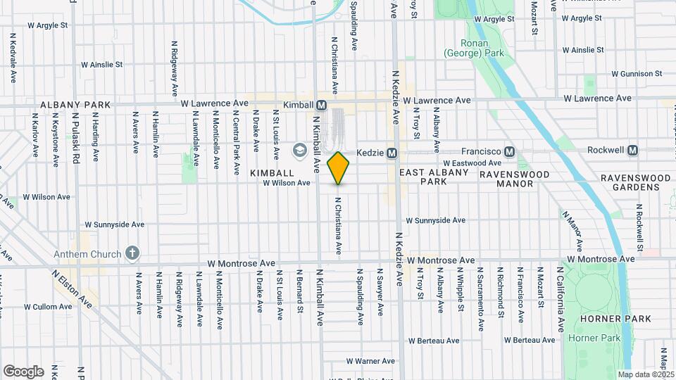 4551 N Christiana Ave Map and Location Details