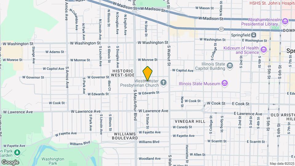 520 S State St Map and Location Details