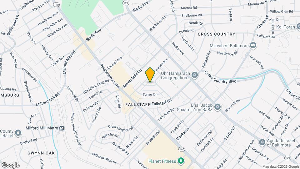 7011 Fieldcrest Rd Map and Location Details