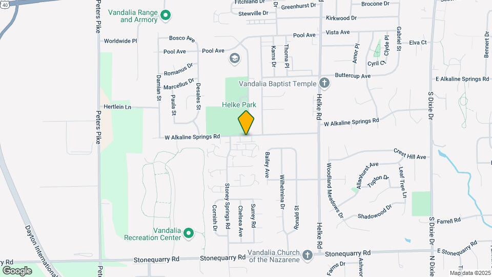 860 W Alkaline Springs Rd Map and Location Details