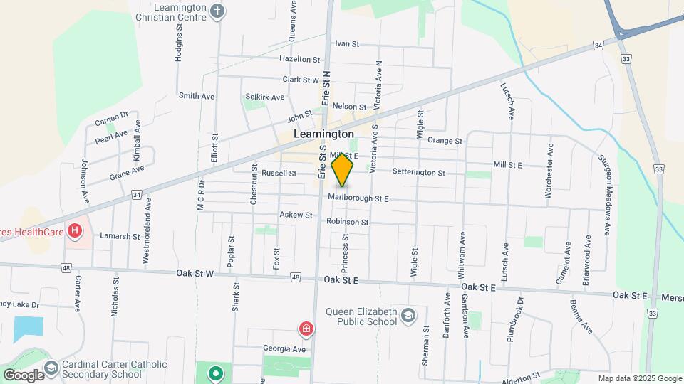 11 Marlborough St E Map and Location Details