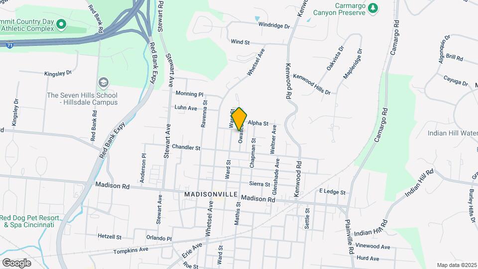 5331 Owasco St Mapa y Detalles de la Ubicación