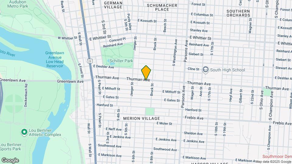273 Thurman Ave Map and Location Details