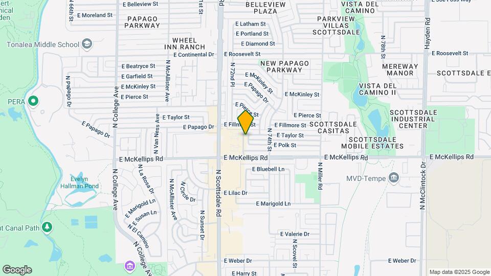 402 N 73rd St Map and Location Details