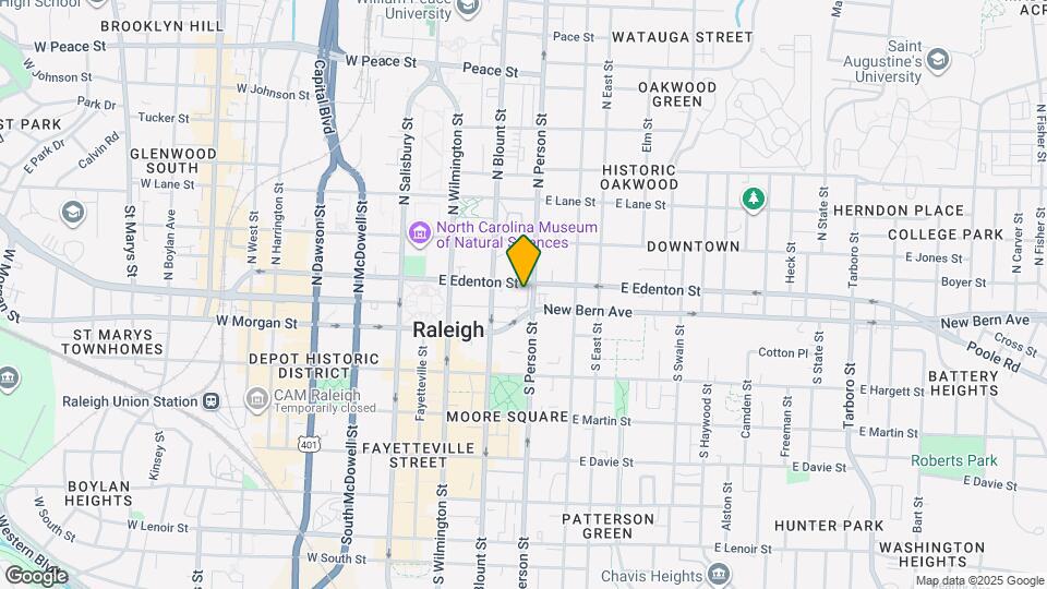 241 New Bern Pl Map and Location Details