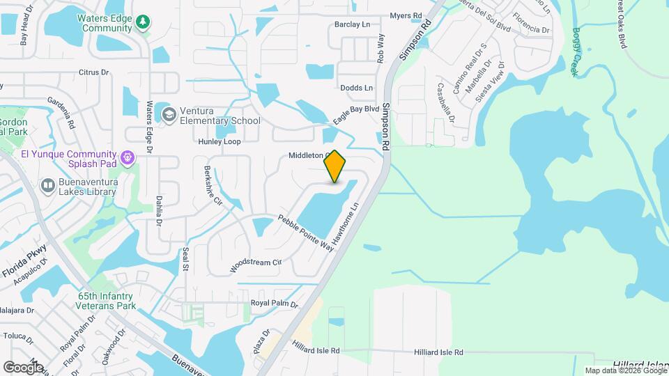 2829 Middleton Cir Map and Location Details