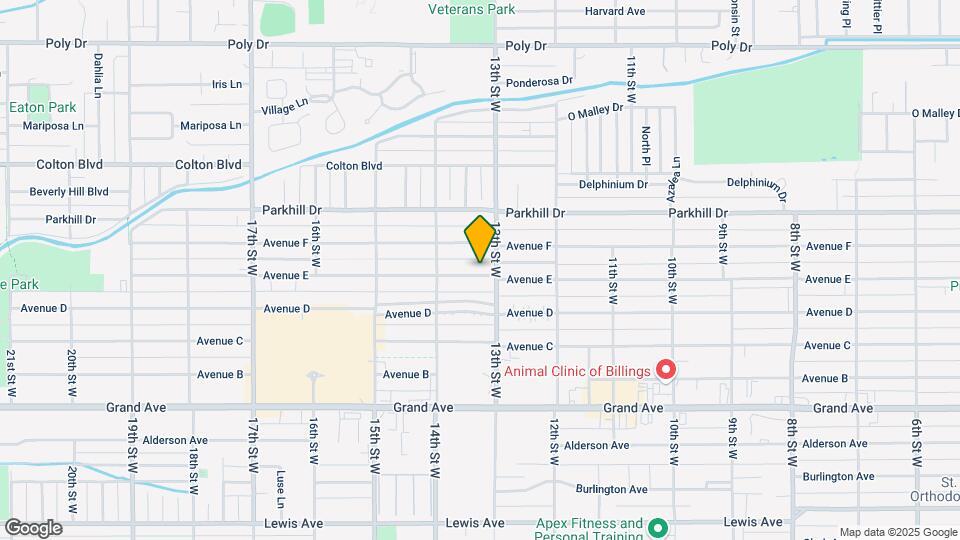 1309 Avenue E Map and Location Details