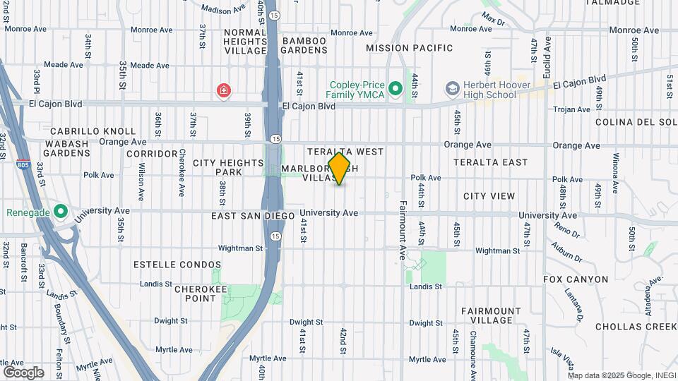4062 42nd St Map and Location Details