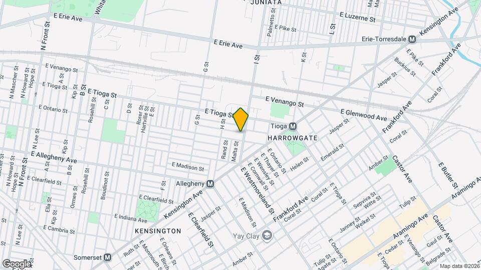 958 E Russell St Map and Location Details